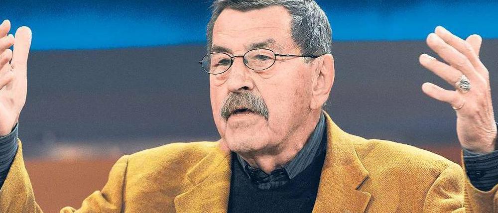 Und jetzt? Israels Außenminister Avigdor Liebermann bezeichnet Günter Grass (Foto) als „verrückten Antisemiten“. Viele seiner Landsleute sehen das ähnlich. Foto: Angelika Warmuth/dapd