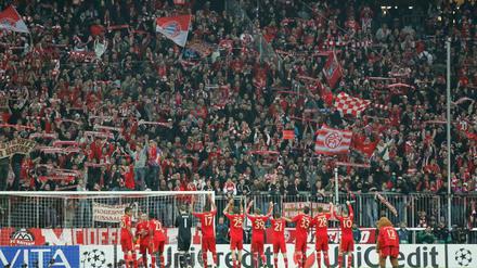 Die Bayern lassen sich feiern, Real Madrid wurde mit 2:1 bezwungen.