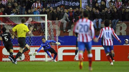 Atletico Madrid steht nach dem 4:2 gegen Valencia vor dem Einzug ins Finale der Europa League.