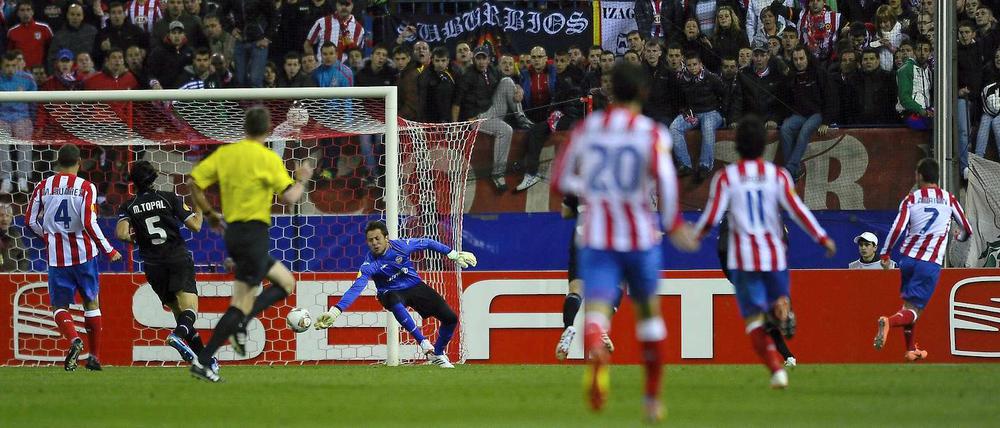 Atletico Madrid steht nach dem 4:2 gegen Valencia vor dem Einzug ins Finale der Europa League.