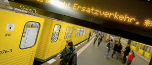 Im U-Bahnverkehr wird es in den kommenden Wochen schwieriger. Mehrere Strecken werden gesperrt. 