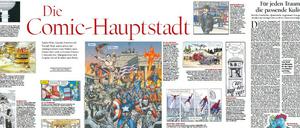 Großer Auftritt: So sieht die Doppelseite aus, die der Tagesspiegel an diesem Sonnabend dem Thema widmet.