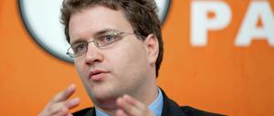 Sebastian Nerz, Vorsitzender der Piratenpartei