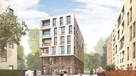 Die Baugenossenschaft Möckernkiez will am Rande des neuen Parkgeländes 400 Wohnungen, Gewerberäume und soziale Einrichtungen bauen – alles ökologisch und barrierefrei. 