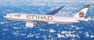 Etihad fliegt auf Blau-Weiß. So jedenfalls könnte es bald sein.