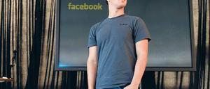 Der Gründer. Mark Zuckerberg wird Facebook auch nach dem im Mai erwarteten Börsengang faktisch allein kontrollieren.Foto: Reuters