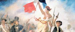 Auf die Barrikaden. Eugène Delacroix hat die Erinnerung an die Juli-Revolution von 1830 verewigt, mit der die Pariser Bevölkerung die Rückkehr des Adels an die Macht verhinderte.