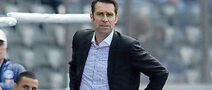 Aus der Zeit gefallen: Hemdenträger Michael Preetz.