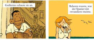 Männer und Frauen: Ein Ausschnitt aus einem "Schöne Tochter"-Strip.