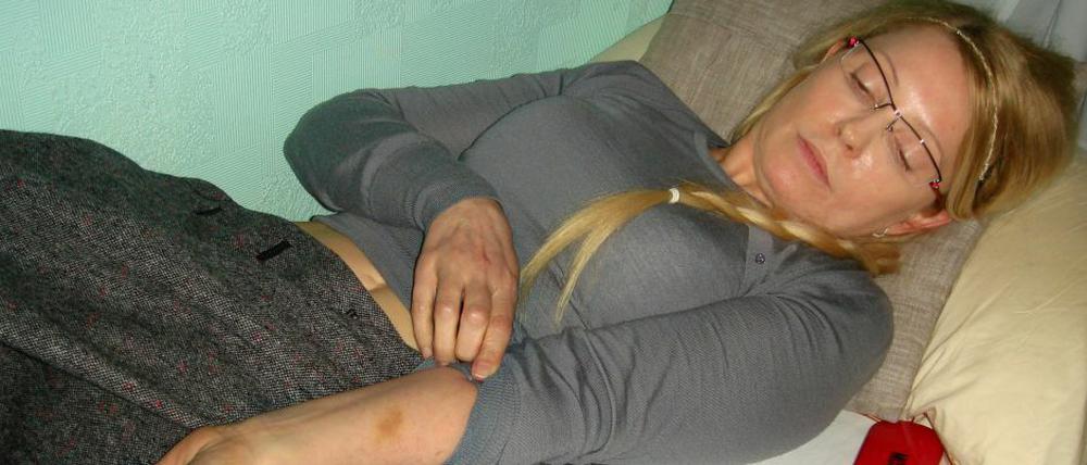Inhaftiert in der Ukraine: Julia Timoschenko.