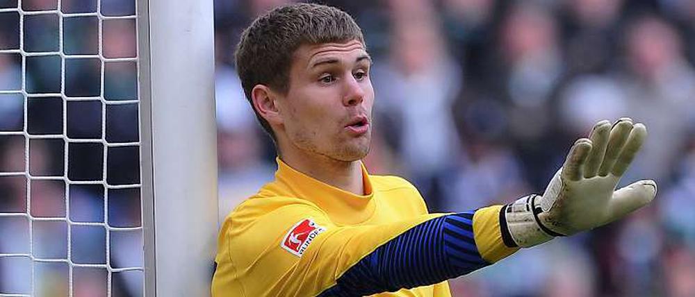 Mach mal ruhig. Thomas Kraft hat wie Michael Rensing einst bei Bayern gespielt – am Samstag kämpfen beide Torhüter mit ihren Klubs gegen den Abstieg. 