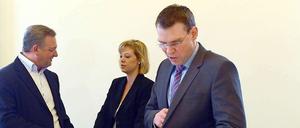 Die CDU-Fraktion hat Florian Graf (rechts) das Vertrauen ausgesprochen.