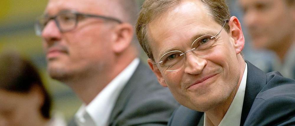 Kopf an Kopf: Jan Stöß und Michael Müller.