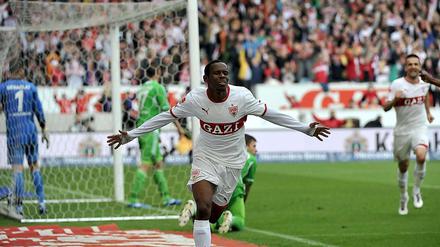 Der Ex-Herthaner Ibrahima Traore sorgte mit seinem Treffer für die Entscheidung.