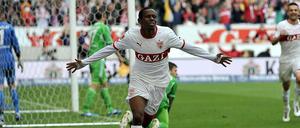 Der Ex-Herthaner Ibrahima Traore sorgte mit seinem Treffer für die Entscheidung.