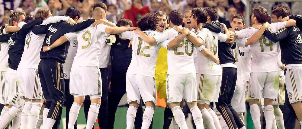 Endlich wieder Jubel: Real ist erstmals seit 2008 wieder Spanischer Meister.