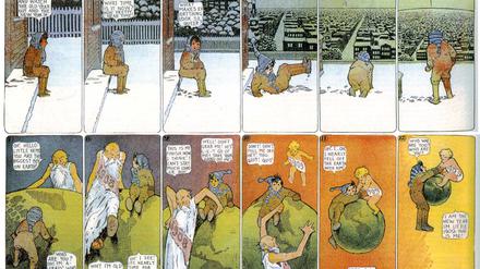 Klassiker: Eine Seite der Serie „Little Nemo“ von 1908.