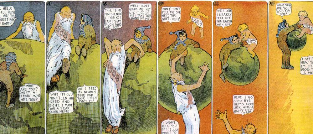 Klassiker: Eine Seite der Serie „Little Nemo“ von 1908.
