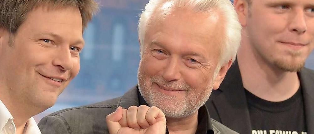 Robert Habeck, Grünen-Spitzenkandidat, und Wolfgang Kubicki, FDP-Spitzenkandidat, sowie Torge Schmidt, Piratenspitzenkandidat, sind die Gewinner des Abends.