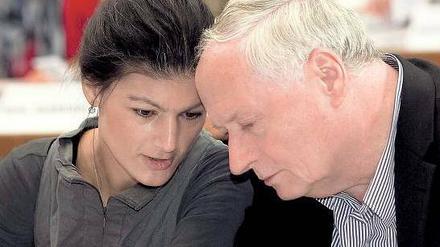 Sahra Wagenknecht, Oskar Lafontaine