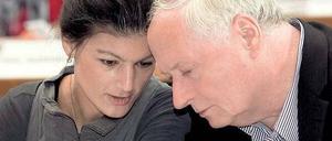 Sahra Wagenknecht, Oskar Lafontaine