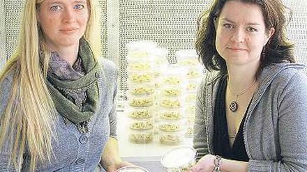 Simone Brendel und Christina Lange