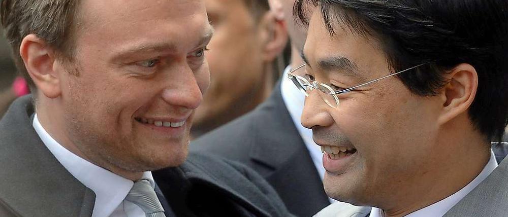 Lindner, Rösler, die neuen Siegertypen? Nun ja, zumindest für einen von beiden dürfte es auch künftig schwierig werden.