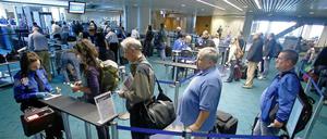 Die Sicherheitskontrollen an Flughäfen sind hoch. Nach den Anschlägen aus das World Trade Center ist die Angst vor Terrorattentaten groß.