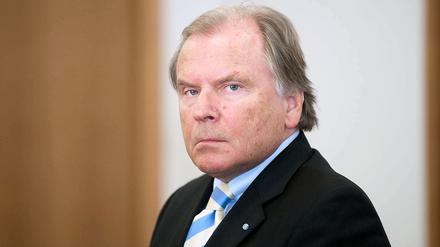 Rechtskräftig verurteilt: Brandenburgs ehemaliger Justizminister Kurt Schelter. 