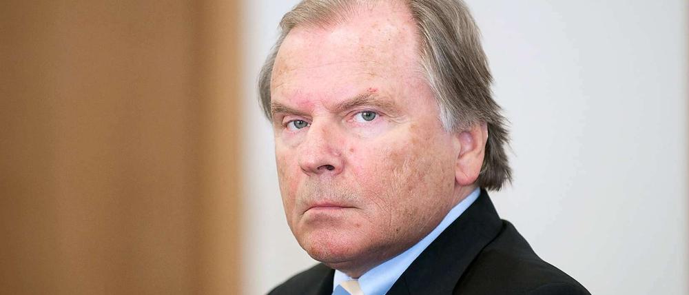 Rechtskräftig verurteilt: Brandenburgs ehemaliger Justizminister Kurt Schelter. 