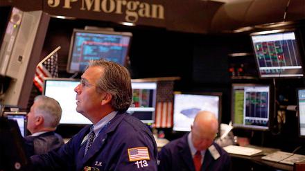 Schlechtes Urteilsvermögen? Händler bei JP Morgan Chase.
