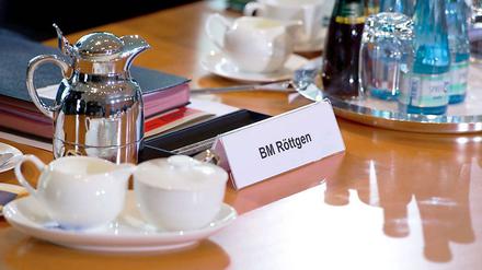Gescheitert: Norbert Röttgen wird nicht mehr länger am Kabinettstisch sitzen.