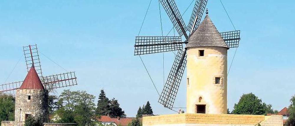 Mit Charakter. Keine Mühle im Park gleicht der anderen.