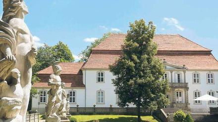 Wo die Muse küsst. Das Künstlerhaus Schloss Wiepersdorf liegt mitten in einem denkmalgeschützten Landschaftsgarten.
