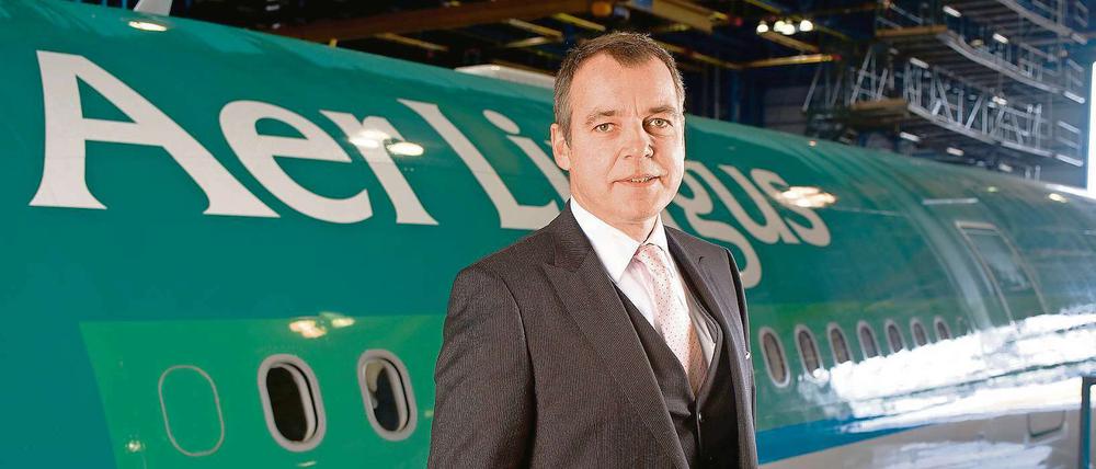 Der Betriebswirt und Industriekaufmann Christoph Müller (50) arbeitete unter anderem für Lufthansa, die Post und Tui. Seit 2009 ist er Aer-Lingus-Chef.