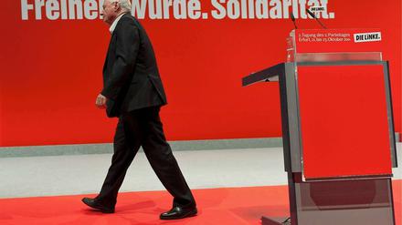 Die Linkspartei kämpft jetzt endgültig ums Überleben. Oskar Lafontaine trägt daran eine Mitschuld.