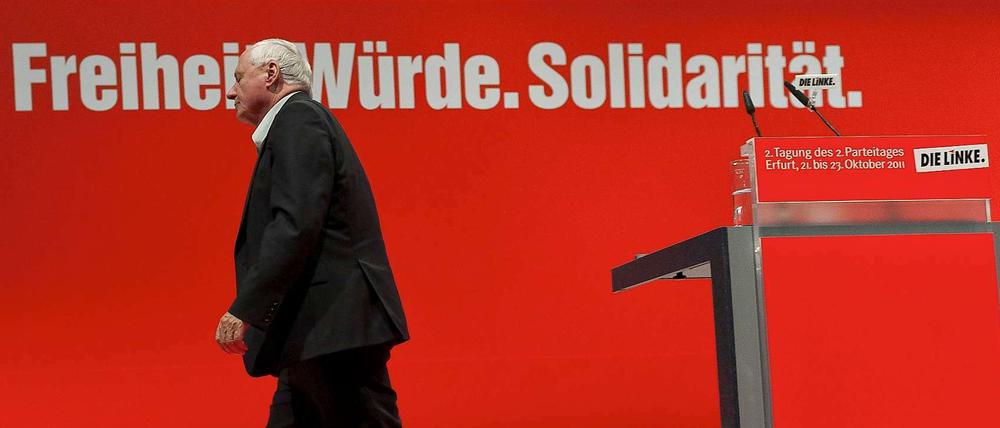 Die Linkspartei kämpft jetzt endgültig ums Überleben. Oskar Lafontaine trägt daran eine Mitschuld.