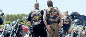 Ausgebremst. Verboten werden die Rockerclubs nicht. Unter Beobachtung aber stehen die Männer in den Lederkutten allemal. 