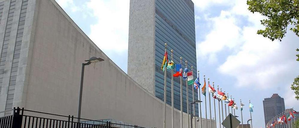 Die Vereinten Nationen in New York.