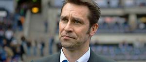 Michael Preetz, Herthas Manager, im Kreuzfeuer der Kritik: Auch das Präsidiumsmitglied Ingmar Pering spricht sich gegen ihn aus. 