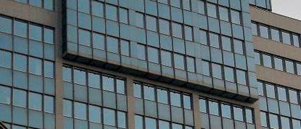 Ab in den Dax? Evonik, im Bild der Essener Hauptsitz, ist ein Kandidat für den deutschen Leitindex. Foto: AFP