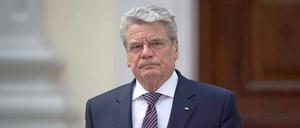 Hat seinen eigenen Kopf: Bundespräsident Joachim Gauck