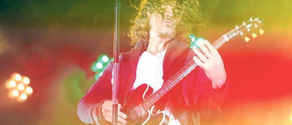 Held der Neunziger. Soundgarden-Frontmann Chris Cornell in Berlin. Foto: dpa