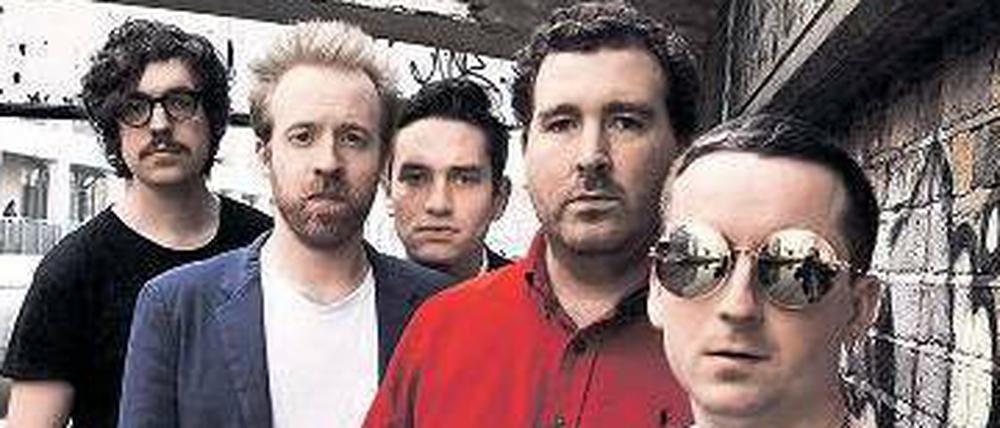 Niemals offensichtlich werden. Hot Chip aus London.