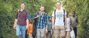 Die Äthiopien-Connection. Die Gründer Martin Elwert, Moritz Waldstein-Wartenberg und Robert Rudnick haben auf ihrer Afrika-Reise den lokalen Kaffee kennen und schätzen gelernt.