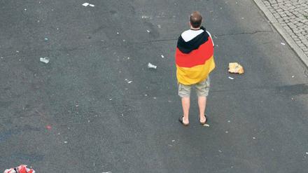 Fußgängerzone. Auf der Straße des 17. Juni haben Autos in den kommenden Wochen nichts zu suchen. Wieder einmal wird sie zur Partymeile. 