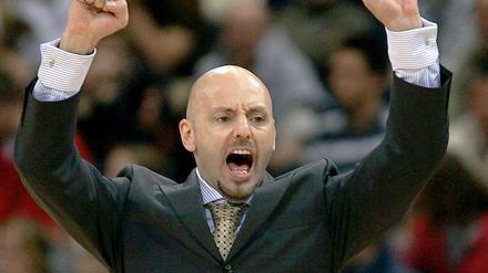 Zurück nach Berlin: Trainer Sasa Obradovic, hier im Jahr 2007 als Trainer von RheinEnergie Köln, war bereits als Spieler bei Alba. Jetzt erhält er einen Zweijahresvertrag als Trainer.