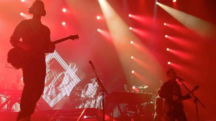 Linkin Park bei ihrem Berlin-Konzert im Admiralspalast.