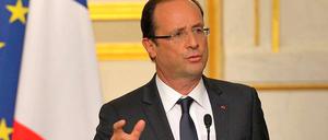 Frankreichs Staatspräsident François Hollande schließt einen Militärschlag gegen Syrien nicht mehr aus.