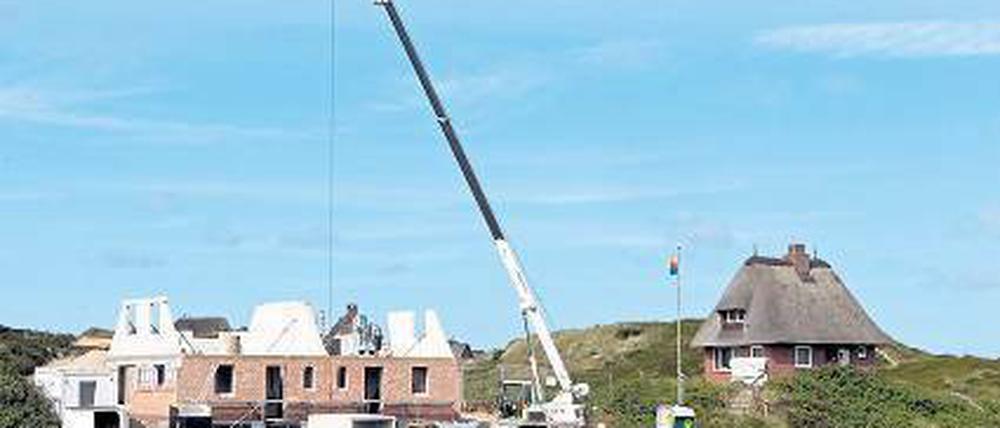 35 000 Euro pro Quadratmeter sind auf Sylt keine Seltenheit. Foto: dpa